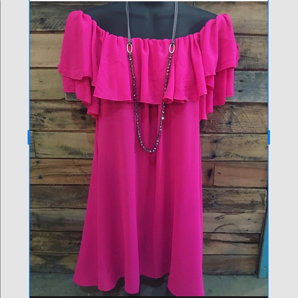 ISO this dress!!! Hot pink dress 💗